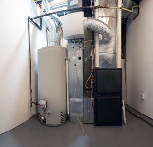 set of high efficiency heating systems